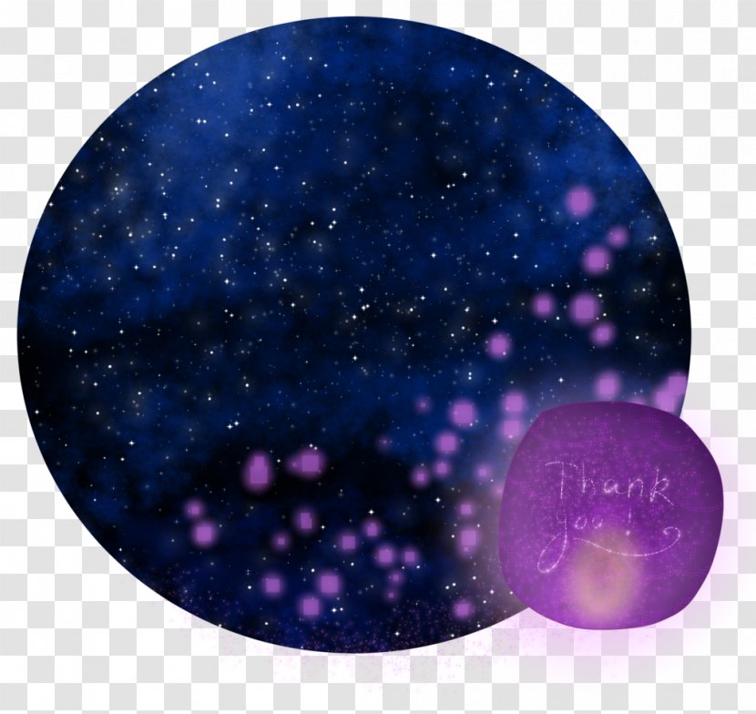 Astronomical Object Space Glitter Astronomy Physical Body - Purple - Wonderful Night Transparent PNG