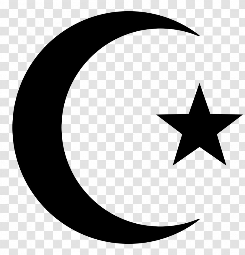 Star And Crescent Symbols Of Islam Polygons In Art Culture Clip Transparent PNG