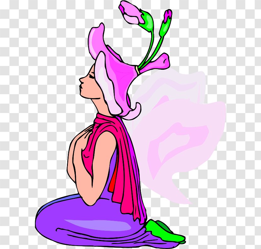 Angelet De Les Dents Fairy Elf Clip Art - Tree - Clipart Transparent PNG