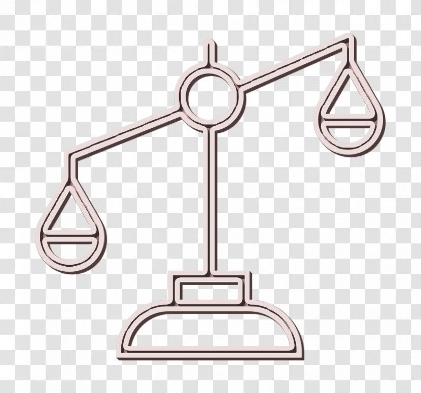 Business Icon Law Icon Justice Scale Icon Transparent PNG