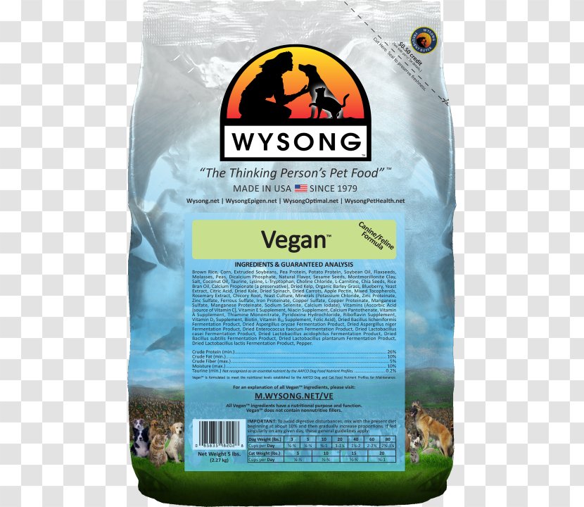 Cat Food Wysong Uretic Dry Vitality - Diet - Category 5 Transparent PNG