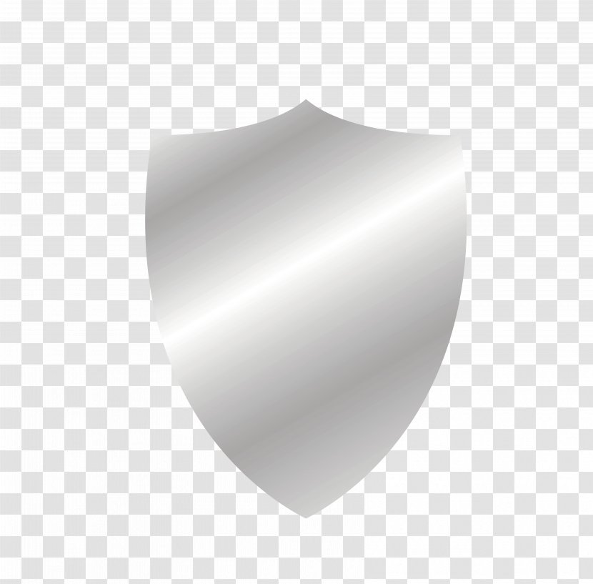 Shield Silver Icon - Metal Transparent PNG