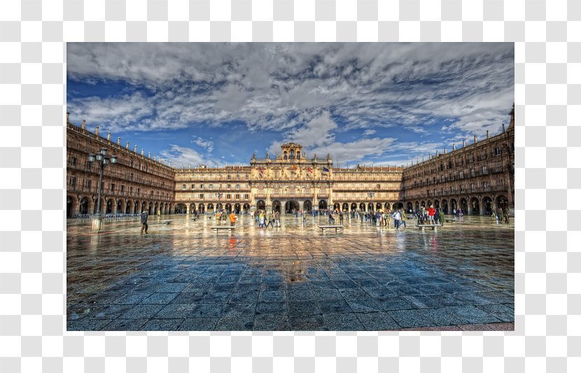 Plaza Mayor, Salamanca Town Square Old City Of Transparent PNG