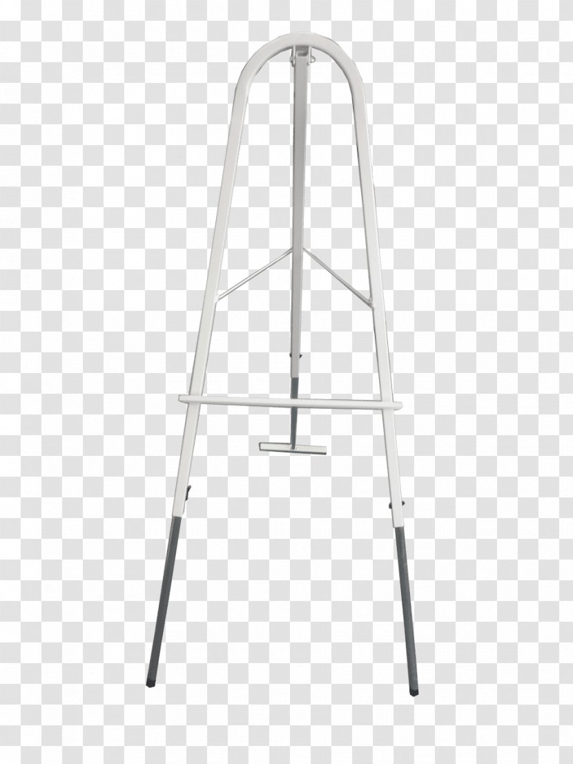 Metal Angle Easel - White Transparent PNG