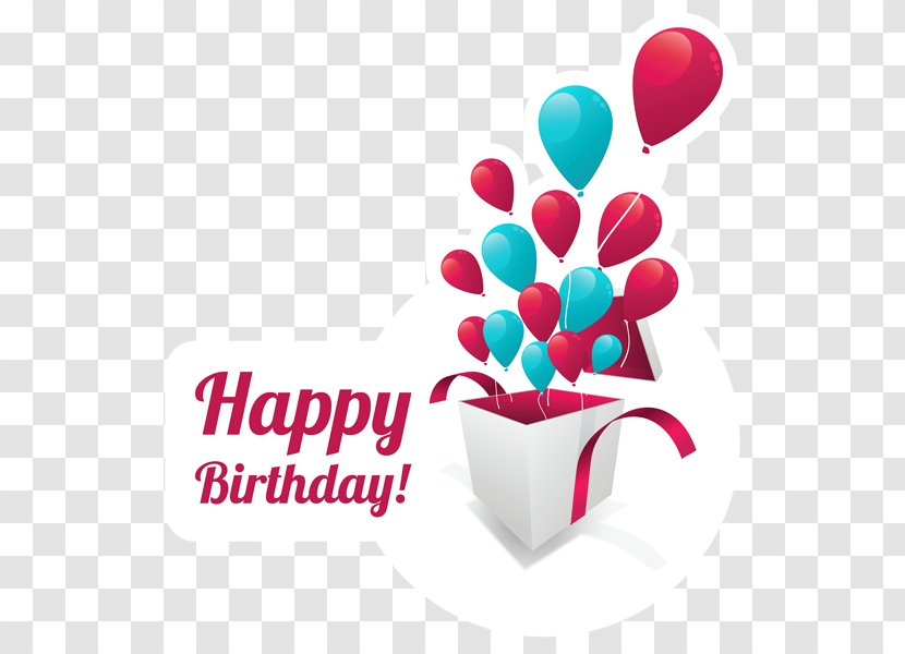 Birthday Cake Happy To You Clip Art - Heart - Birtday Transparent PNG
