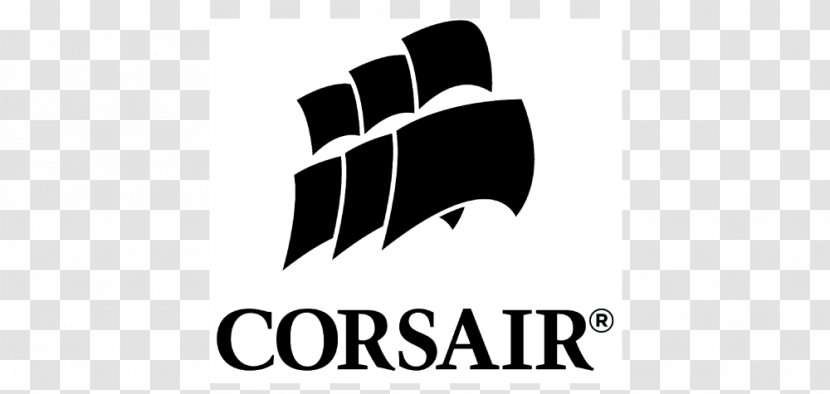 Corsair Components Computer Memory Logo Nzxt RAM - Black Transparent PNG