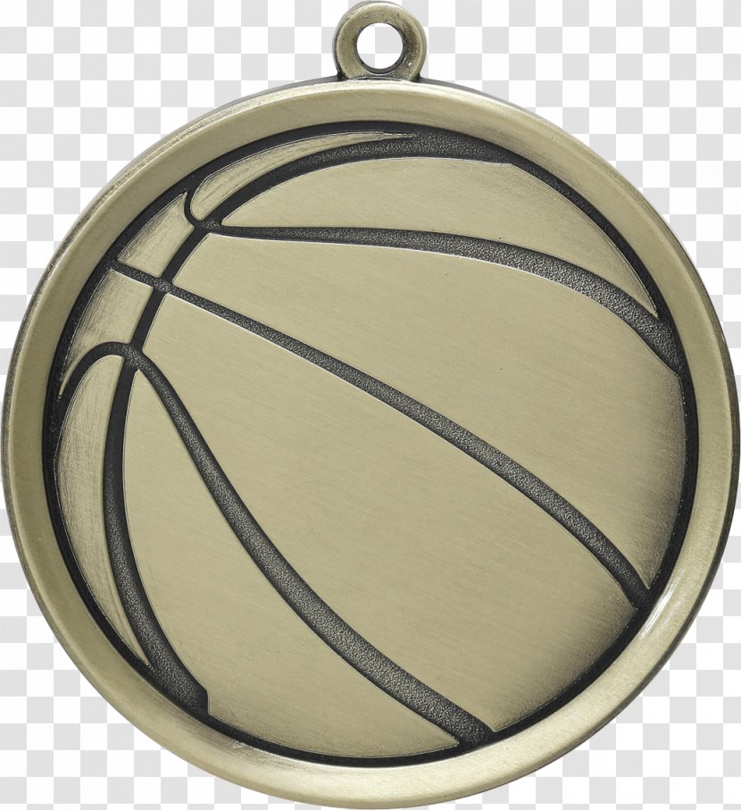 Gold Medal Award Silver Trophy - Basketball Transparent PNG
