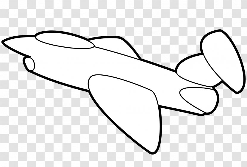 Airplane Jet Aircraft Clip Art - Flower - Cliparts Black Transparent PNG