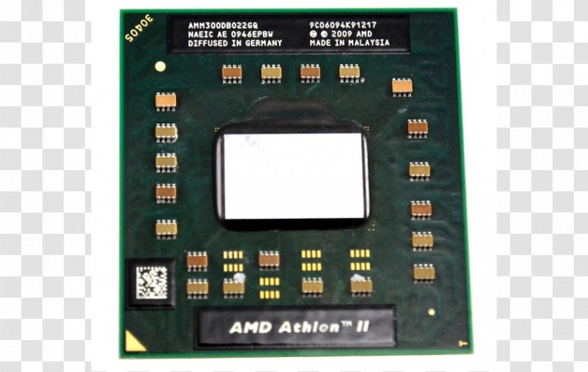 AMD Turion II Phenom Central Processing Unit Socket S1 - Electronics - Athlon 64 X2 Transparent PNG