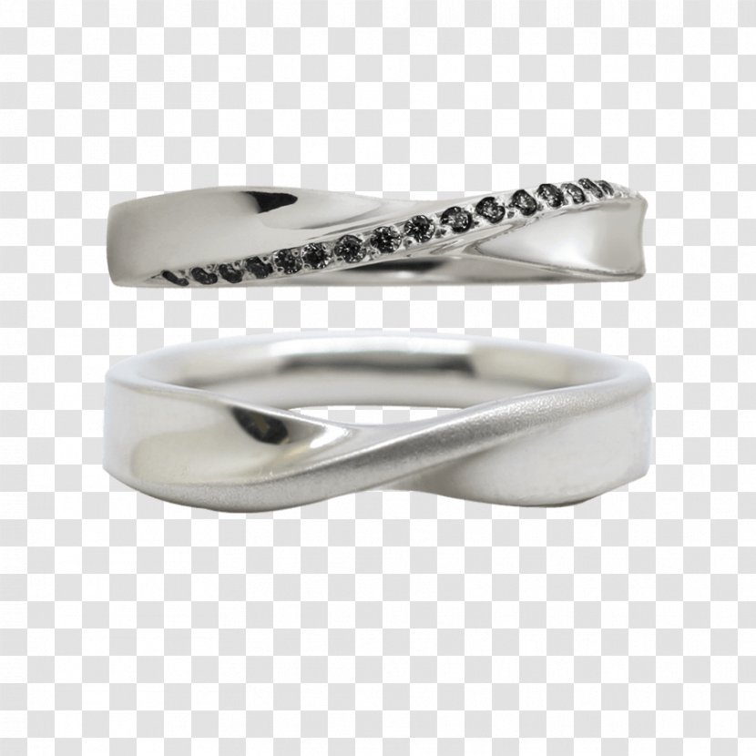 Wedding Ring Platinum Marriage Engagement Transparent PNG
