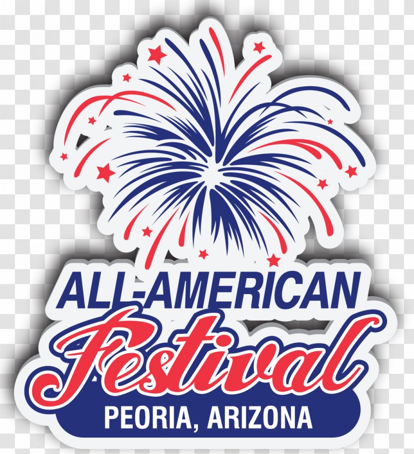 Peoria Sports Complex US Festival Logo Phoenix - Signage - Fourth Of July Transparent Transparent PNG