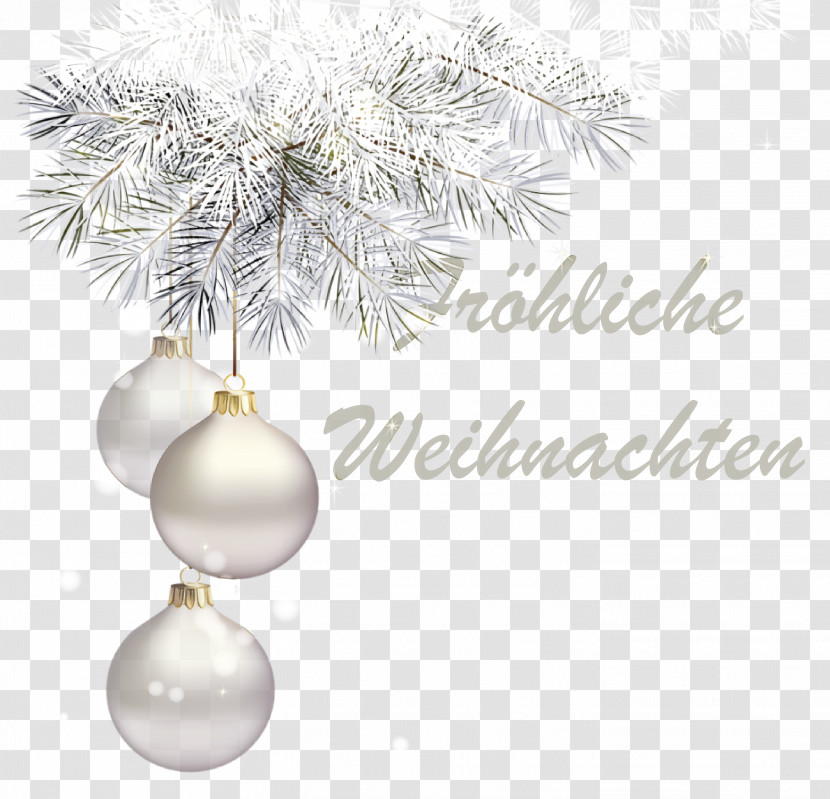 Frohliche Weihnachten Merry Christmas Transparent PNG