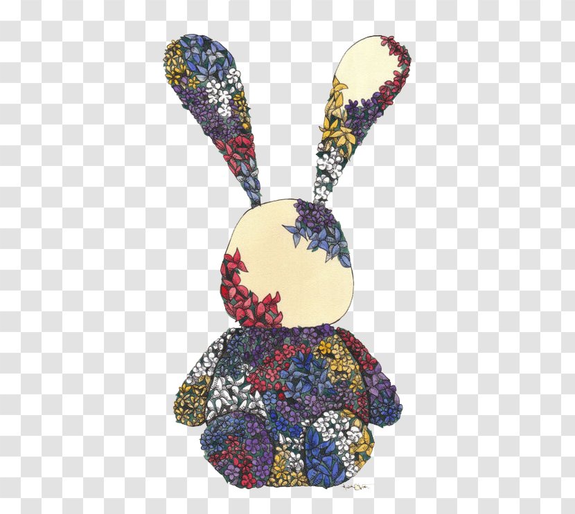 Organism Rabbit - Cartoon Transparent PNG