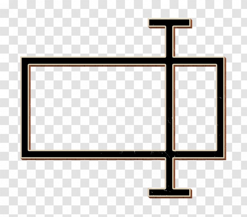 Edit Icon - Type - Rectangle Cross Transparent PNG