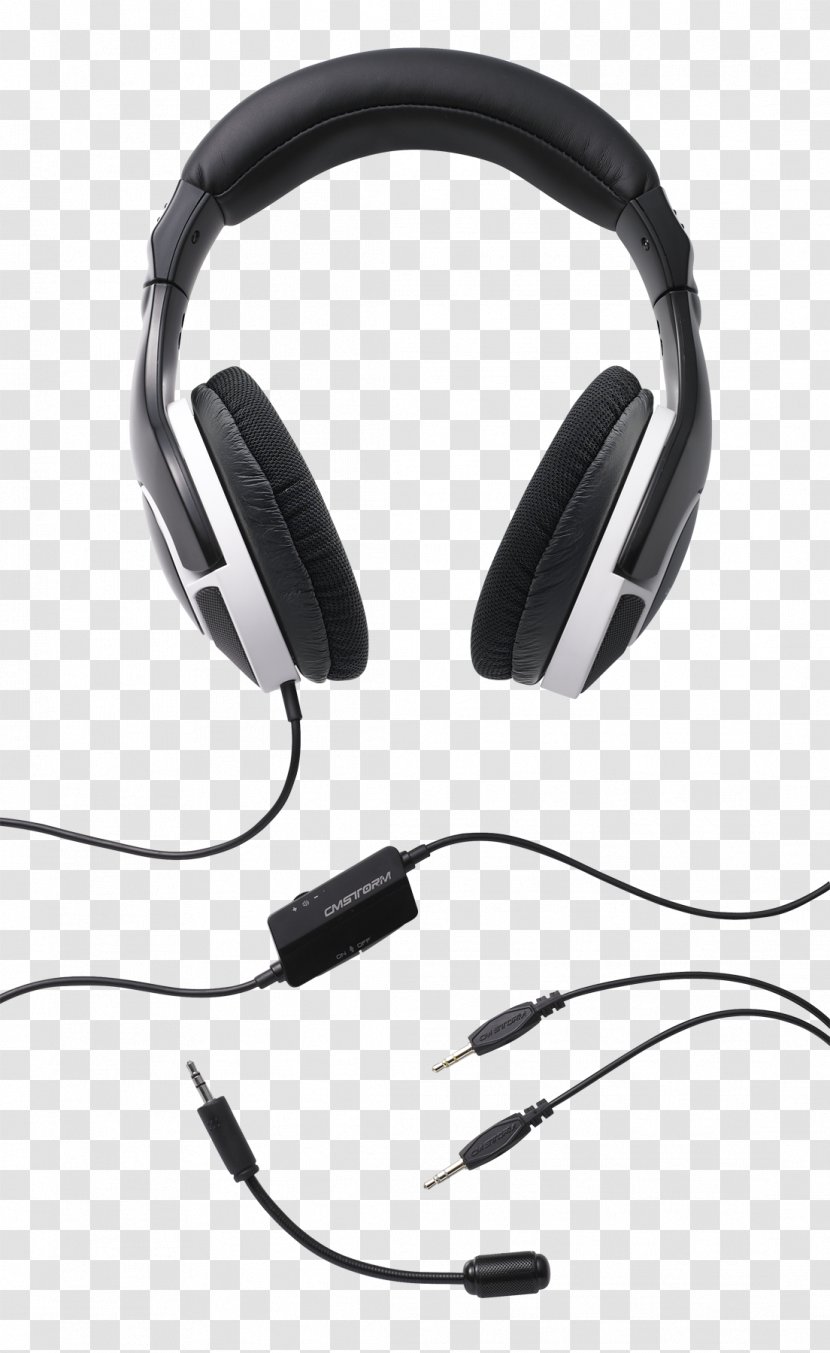 Headphones Microphone Cooler Master Storm Ceres 300 Gaming Headset (Black) - Steelseries Transparent PNG