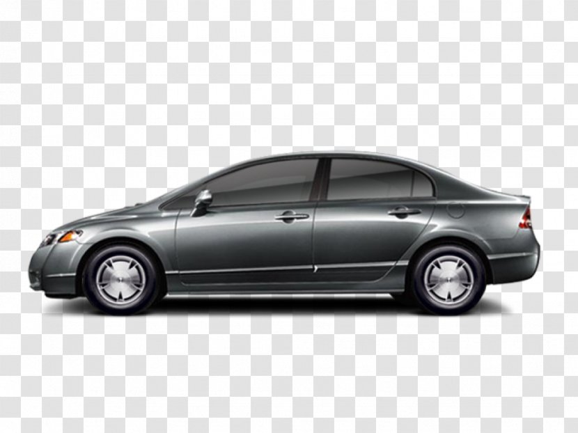 2009 Honda Civic Hybrid Car Vehicle Sedan Transparent PNG