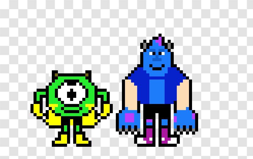 DeviantArt Undertale James P. Sullivan Pixel Art - Isometric Graphics In Video Games And - Sulley Transparent PNG