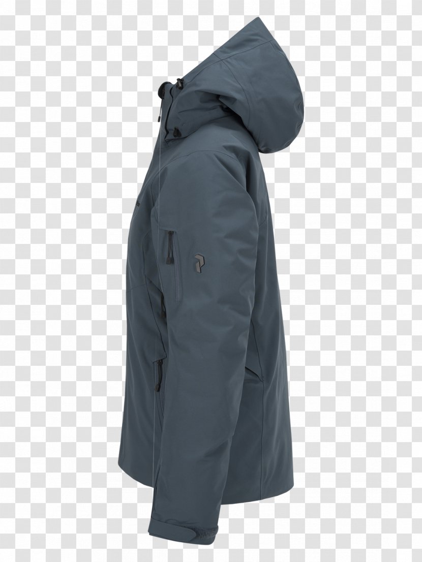 Jacket Sleeve Hood Coat Peak Performance - Fur Clothing Transparent PNG
