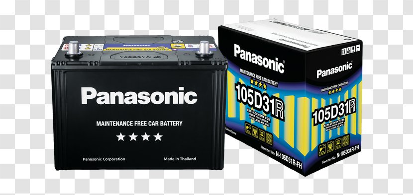Battery Charger Automotive Electric Panasonic - Vrla - Car Maintenance Transparent PNG