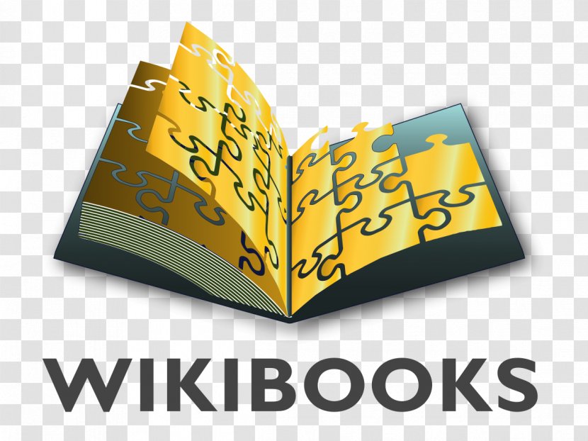 Wikimedia Foundation Puzzle Book Wikibooks - English Transparent PNG