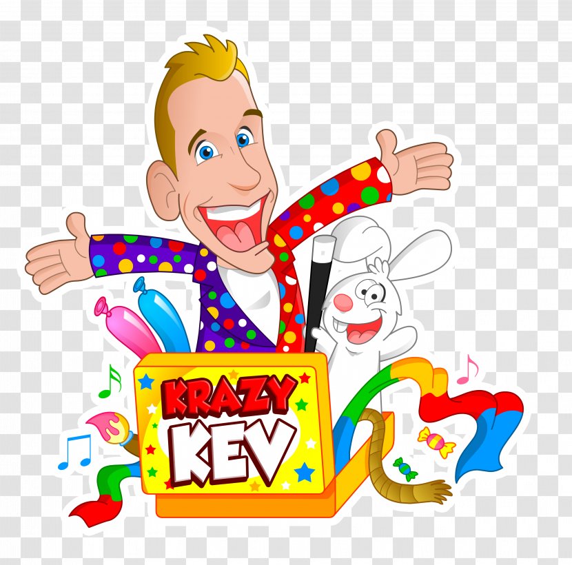 Krazy Kev - Silhouette - The Children's Entertainer Entertainment Party Birthday Illustration Transparent PNG