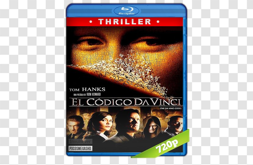 The Da Vinci Code DVD Film Poster STXE6FIN GR EUR - Tom Hanks Transparent PNG