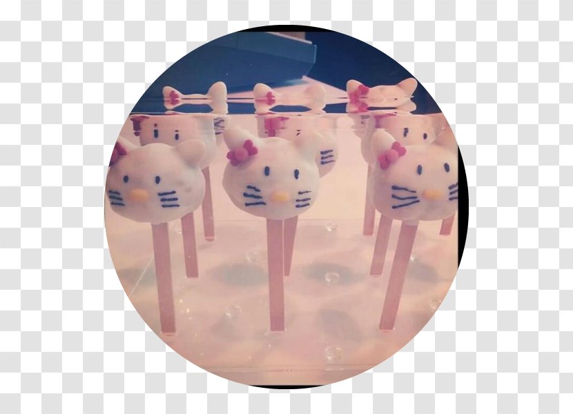 Cake Pop Lollipop Hello Kitty Macaroni - Pushup Transparent PNG