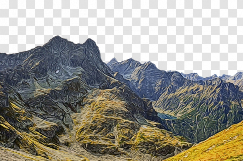 Mountain Range Geology Mount Scenery Mountain Massif Transparent PNG
