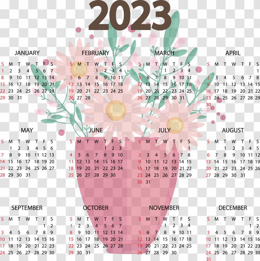 Calendar Download Germany Aztec Sun Stone Knuckle Mnemonic Flowering Pot Plants (2). Transparent PNG