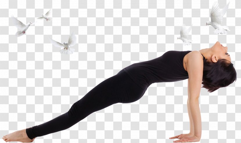 Yoga Plank Purvottanasana Posture - Cartoon Transparent PNG