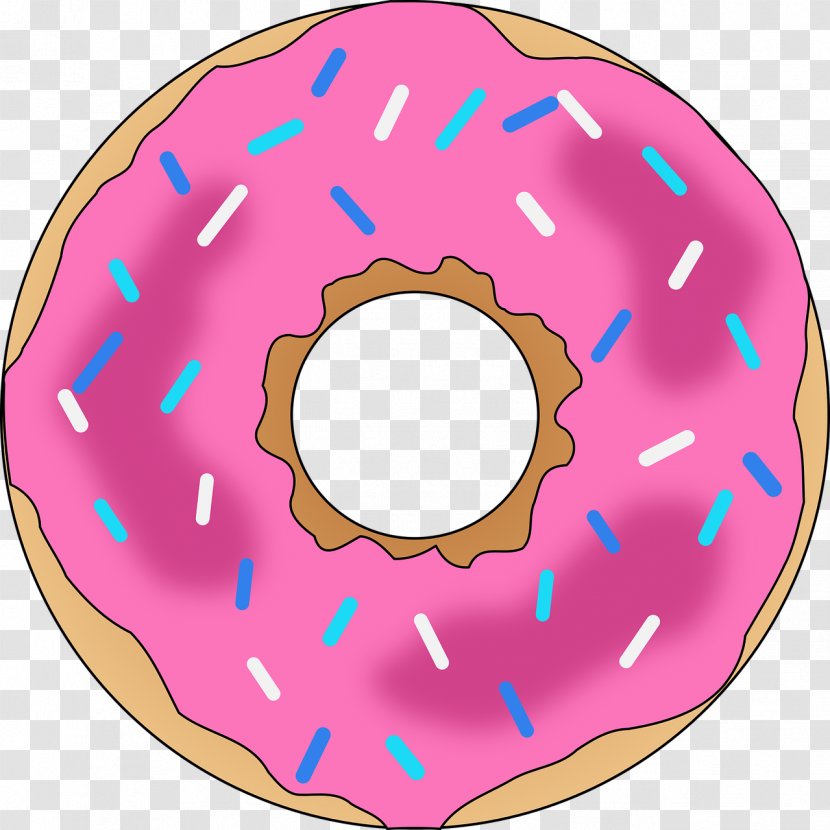 Donuts Bakery Sprinkles Clip Art - Food - Donut Transparent PNG
