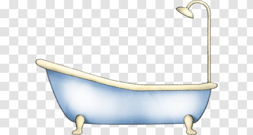 Bathtub Cartoon Drawing - Animation - Blue Transparent PNG