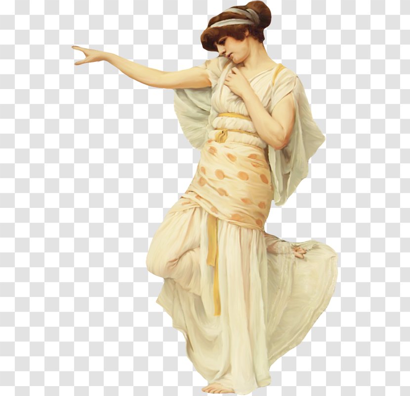 Figurine Beige Fashion John William Godward Transparent PNG