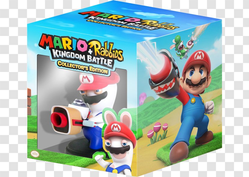 Mario + Rabbids Kingdom Battle: Donkey Kong Adventure Nintendo Switch & Luigi: Superstar Saga Video Game - Playset Transparent PNG