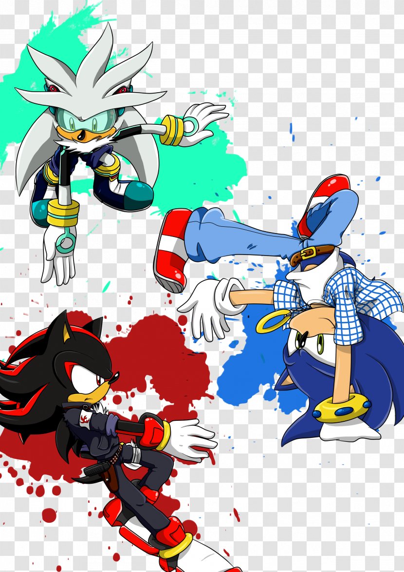 Knuckles The Echidna Silver Hedgehog Sonic Fan Art - Fictional Character - Mecha Transparent PNG