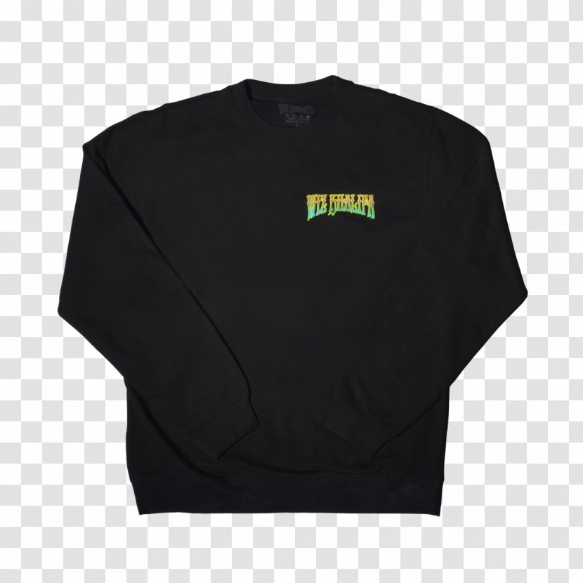 T-shirt Sweater Sleeve Bluza - Black Transparent PNG