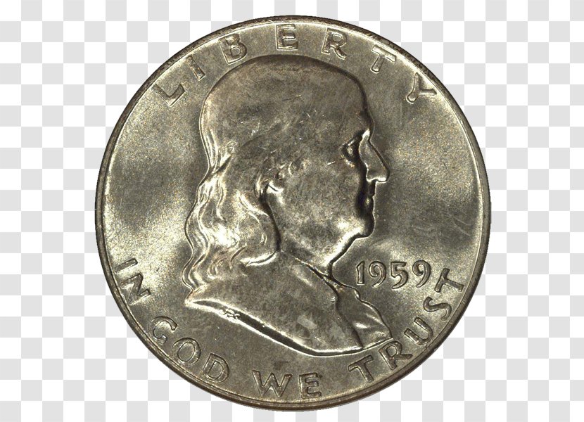 Quarter Franklin Half Dollar United States Coin Transparent PNG