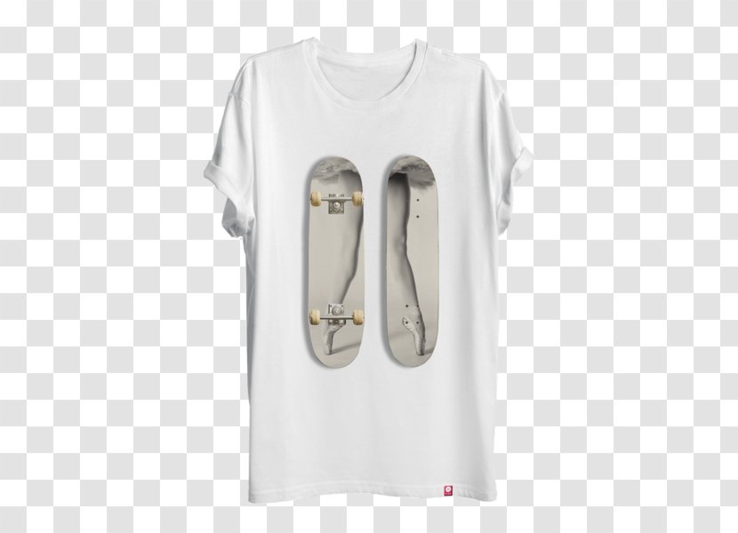 T-shirt Sleeve - White Transparent PNG