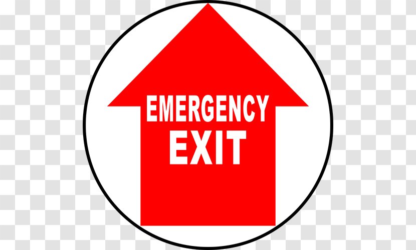 Emergency Exit Sign Management Safety - Door Transparent PNG