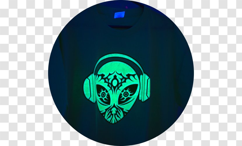 Car Luminous Paint Color - Skull - Glow In The Dark Party Transparent PNG