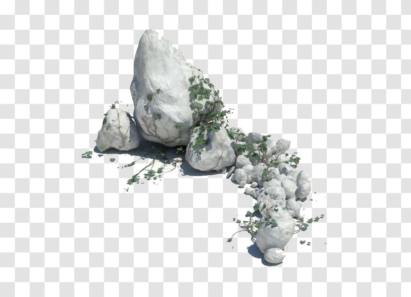 Rock 3D Modeling Computer Graphics Autodesk 3ds Max Texture Mapping - Wavefront Obj File - Gray Rocks Transparent PNG