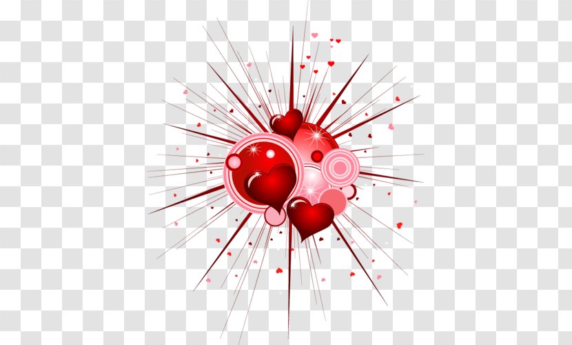 Red Google Images Download - Heart - Decoration Festive Flash Light Transparent PNG