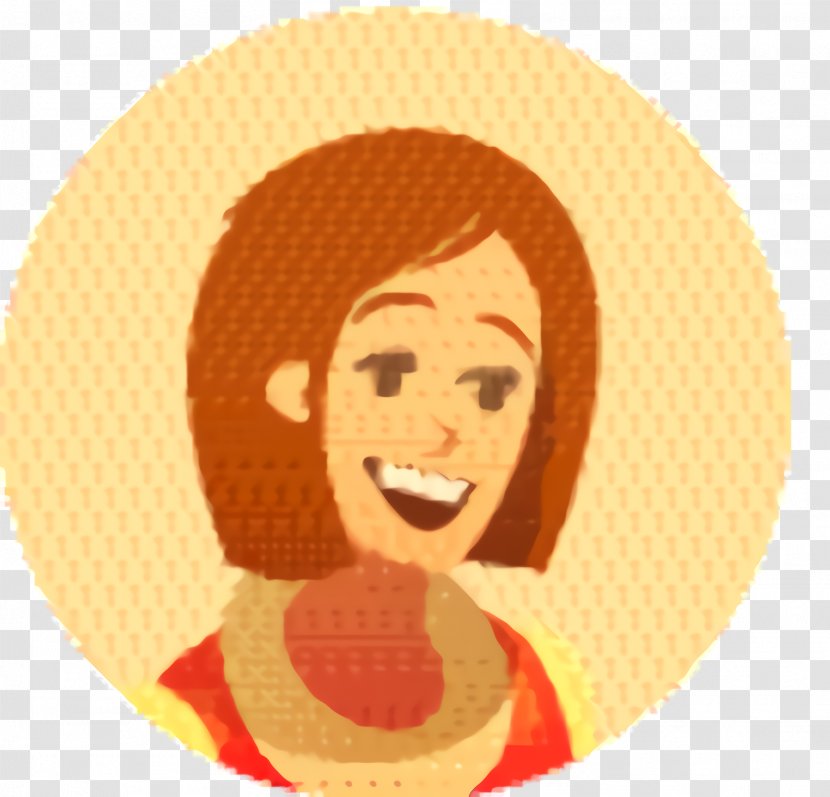 Black Circle - Smile - Hair Tableware Transparent PNG