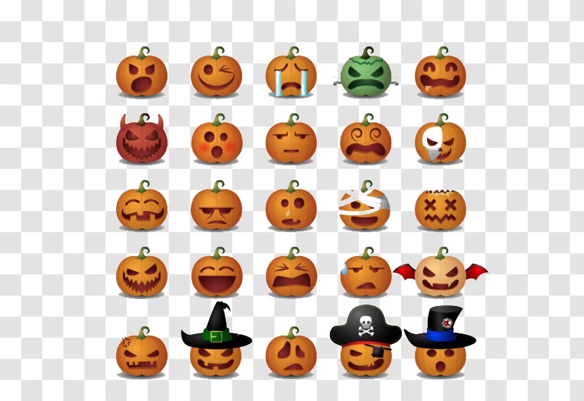 Halloween Jack-o'-lantern Icon - Jack O Lantern Transparent PNG