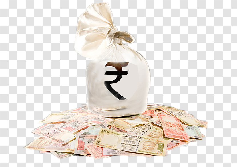 Indian Rupee Money Bag Clip Art - Currency Symbol Transparent PNG