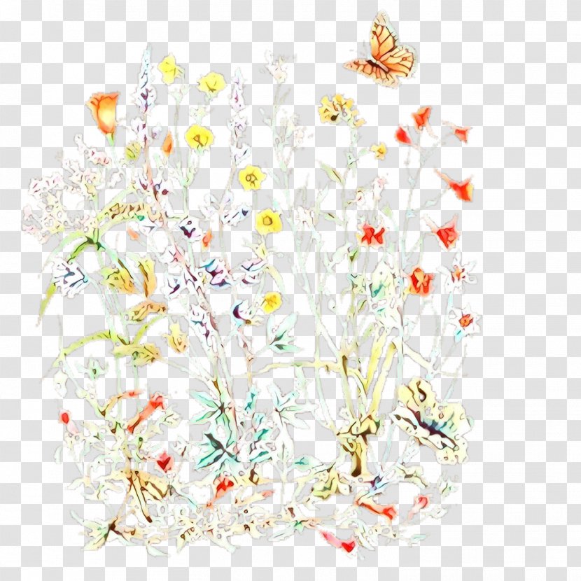 Flowers Background - Branching - Wildflower Plant Transparent PNG