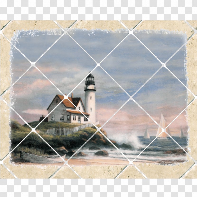 Cape Hatteras Lighthouse Window Painting Wall Transparent PNG