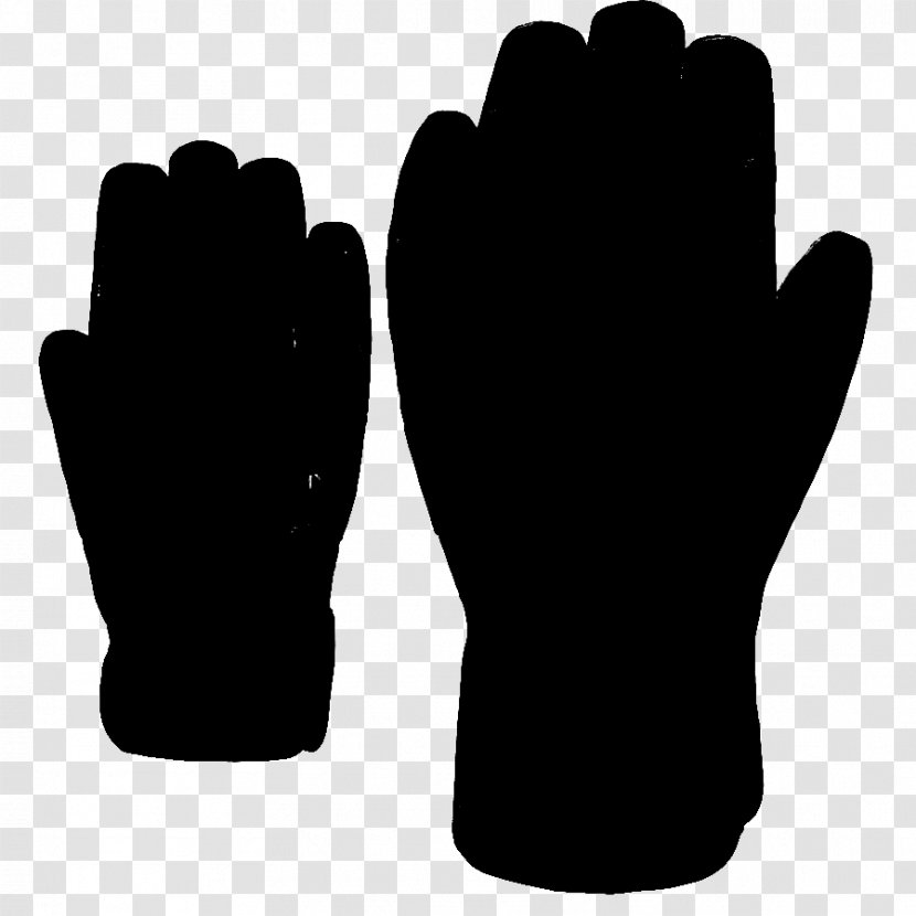 Finger Bicycle Product Design Font Glove - Gesture - Blackandwhite Transparent PNG