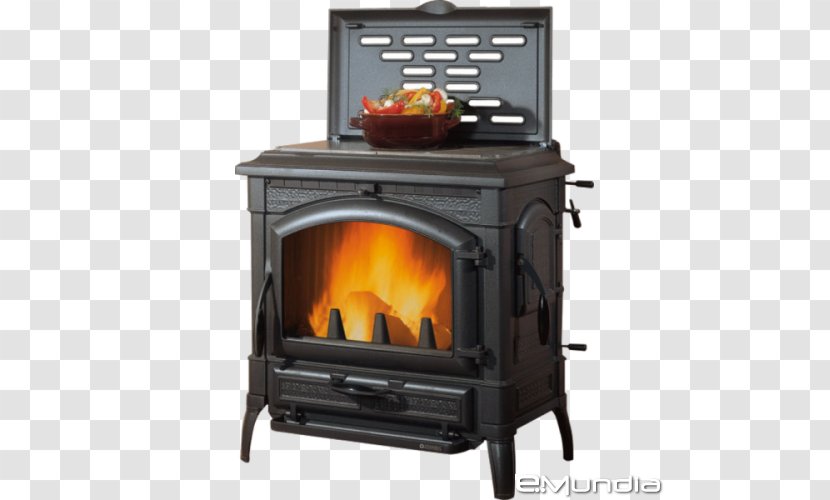 Wood Stoves Cast Iron Fireplace Glass - Cooking Ranges - Stove Transparent PNG