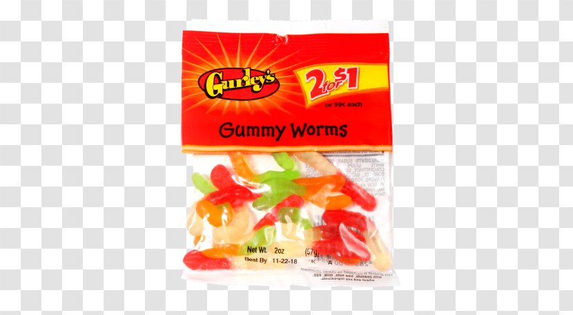 Vegetarian Cuisine Candy Corn Gummy Bear Food Flavor - Worms Transparent PNG